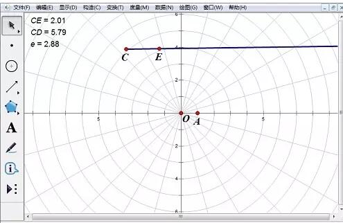 几何画板极坐标系构造函数图像的详细操作方法截图