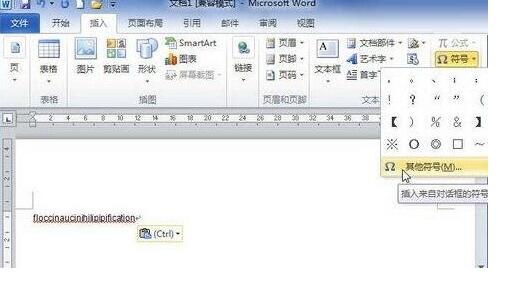 word2010文档中插入和显示可选连字符的详细过程截图