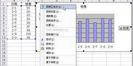 Excel中只打印图表以外区域的操作方法截图