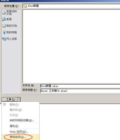 Excel2010设置密码的操作流程截图