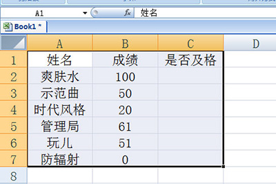 Excel中IF函数使用方法截图