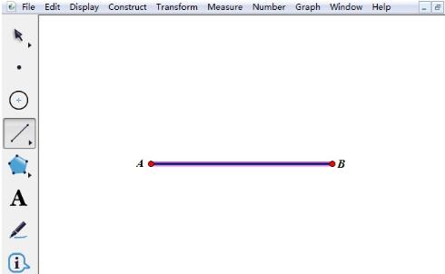 几何画板在线段上标注长度的详细方法截图