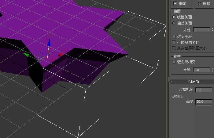 3dmax使用倒角命令绘制立体六角形模型的图文方法截图