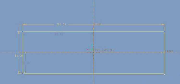 Proe建模六边形镂空物体的详细教程截图