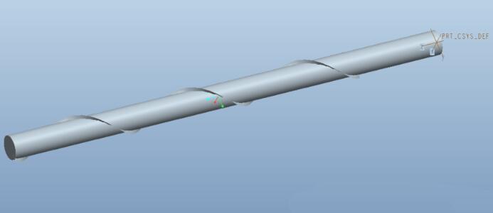 Proe建模三维立体的麻花钻零件的图文操作截图