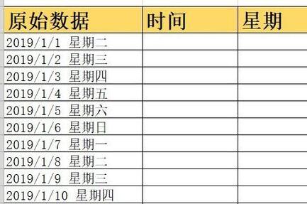 wps2019单元格数据进行分列的教程方法截图