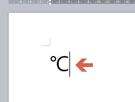 wps怎样输入摄氏度符号 wps输入摄氏度符号的简单教程截图