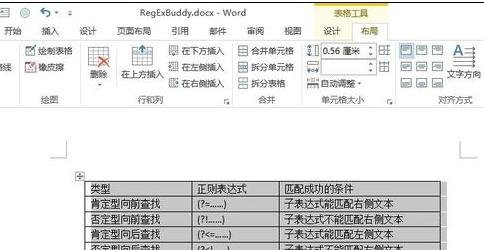 Word 2010中对齐表格文字的具体操作流程截图