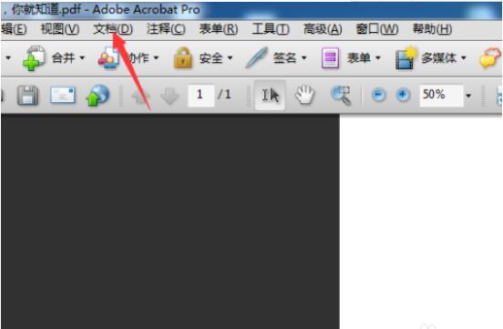 adobe reader如何去除水印? adobe reader删除水印方法截图