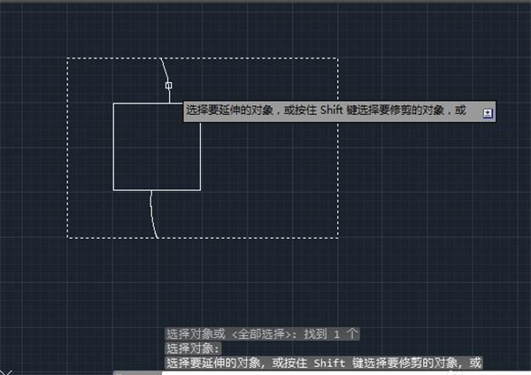 AutoCAD2014如何延伸图形?AutoCAD中延伸图形的操作步骤截图