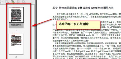 adobe reader xi怎么删除其中一页 adobe reader xi删除其中一页的方法截图