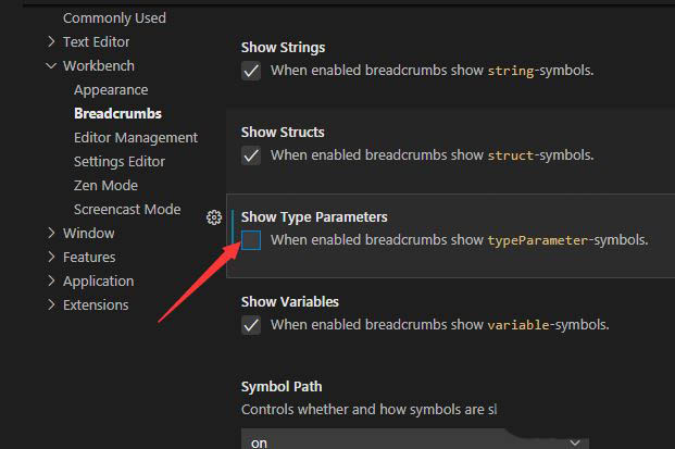 VSCode如何显示类型参数?VSCode类型参数显示方法截图