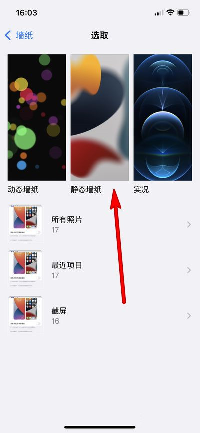 iphone13pro怎么更换壁纸？iphone13pro更换壁纸教程一览截图