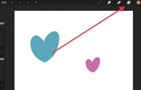 Procreate怎样多选图层?Procreate多选图层教程截图