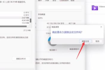 Win11如何清除C盘无用文件呢?Win11清除C盘无用文件的技巧方法截图