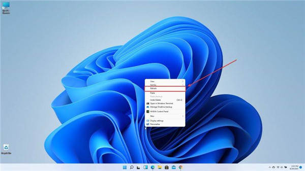 Windows11系统怎样刷新按钮?Windows11系统刷新按钮的教程步骤截图