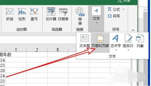 excel2019怎样给表格加页码?excel2019给表格加页码的方法截图