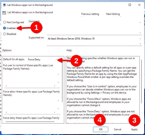 Windows11如何禁用后台应用程序?Windows11禁用后台应用教程截图