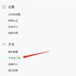 教你微信web开发者工具怎么设置开发人员