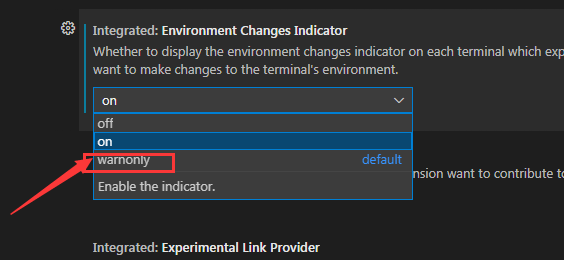 Vscode如何设置环境变化指示灯?Vscode设置环境变化指示灯的方法截图