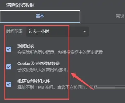 Google浏览器如何清除浏览器数据?Google浏览器清除浏览器数据的方法截图