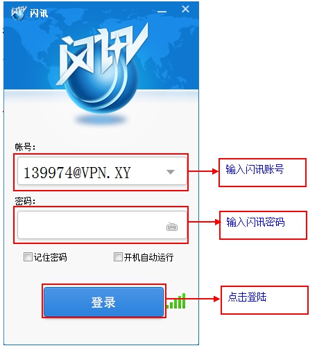 闪讯怎么拨号上网