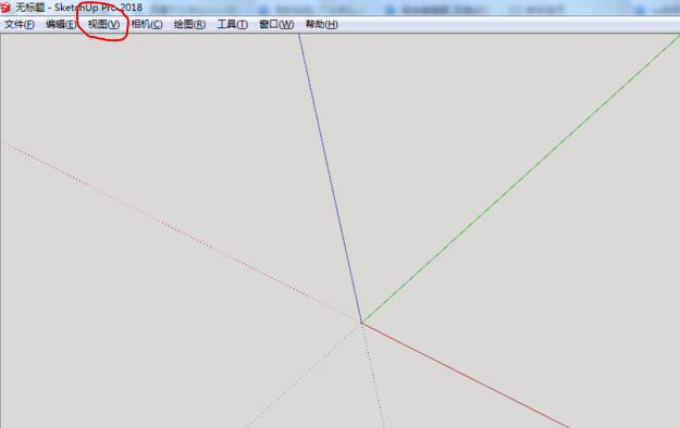 我来教你sketchup的工具栏怎么打开。