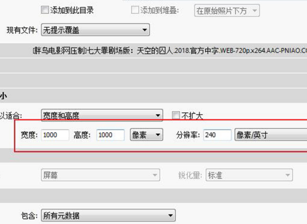 lightroom如何导出高分辨率照片(3)