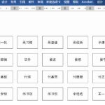 分享word中怎么缩放标签。