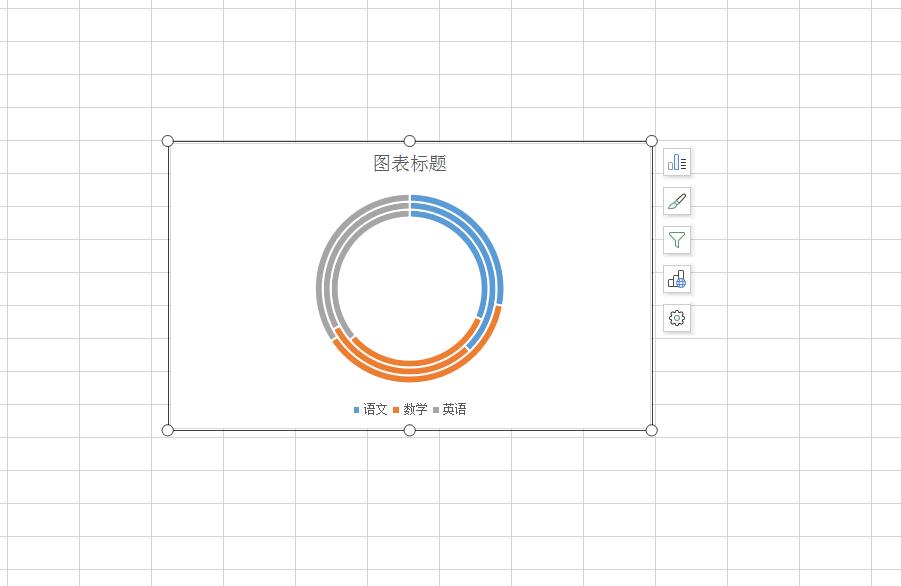 wps2019怎么插入环形图(6)