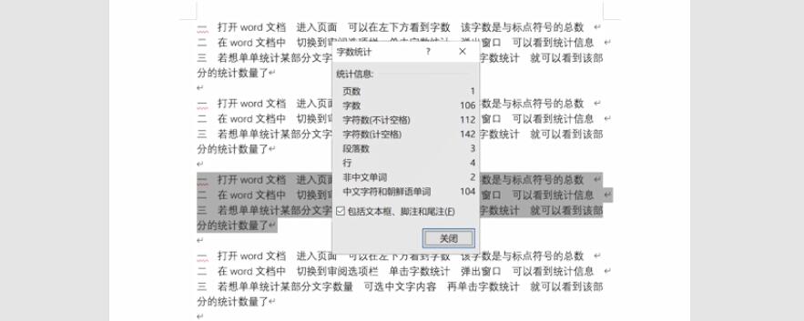 word怎么看字数统计(5)