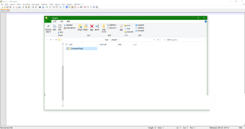 代码编辑器(Notepad++)怎么安装插件?代码编辑器(Notepad++)安装插件方法截图