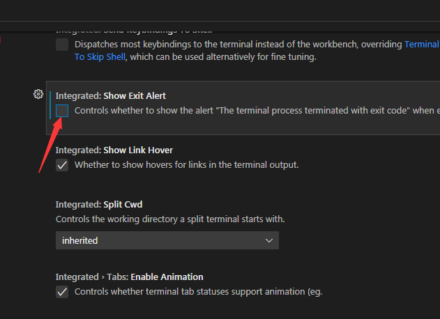 Vscode总显示退出警报怎么关闭?Vscode总显示退出警报关闭方法截图