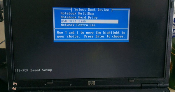 惠普笔记本电脑一键U盘启动快捷键是哪个？