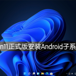 我来教你Win11正式版怎么安装Android系统