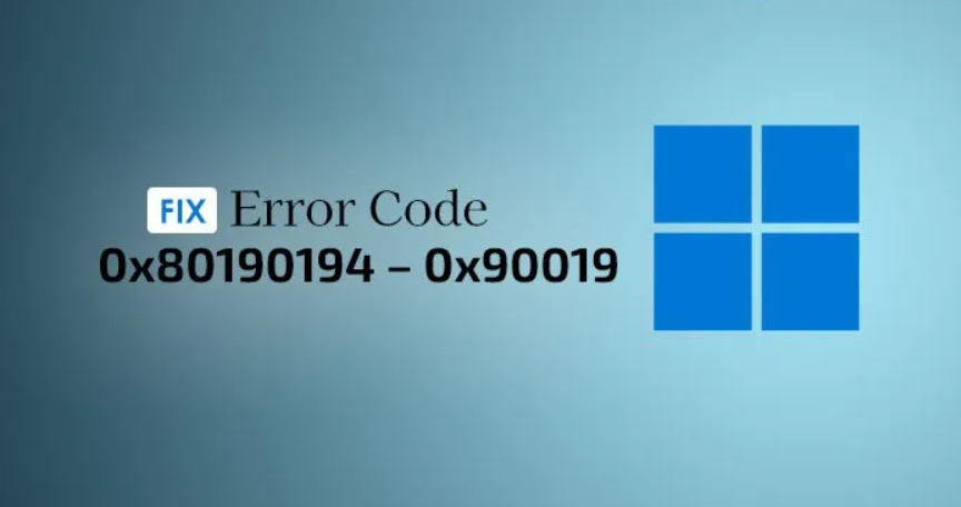 小编分享Win11中使用Outlook时错误代码0x80190194-0x90019怎么办