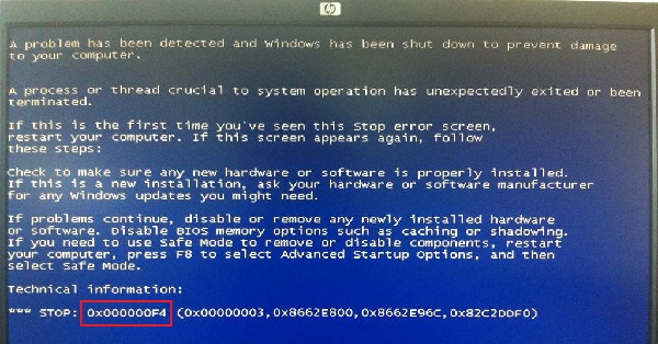 我来分享0x00000f4蓝屏代码是什么意思（0x00000074蓝屏代码是什么意思）