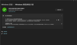 教你Windows11预览体验计划无法选择渠道怎么办（Windows11预览体验计划空白）