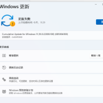 关于Win11安装更新提示安装错误0x800f0989怎么办