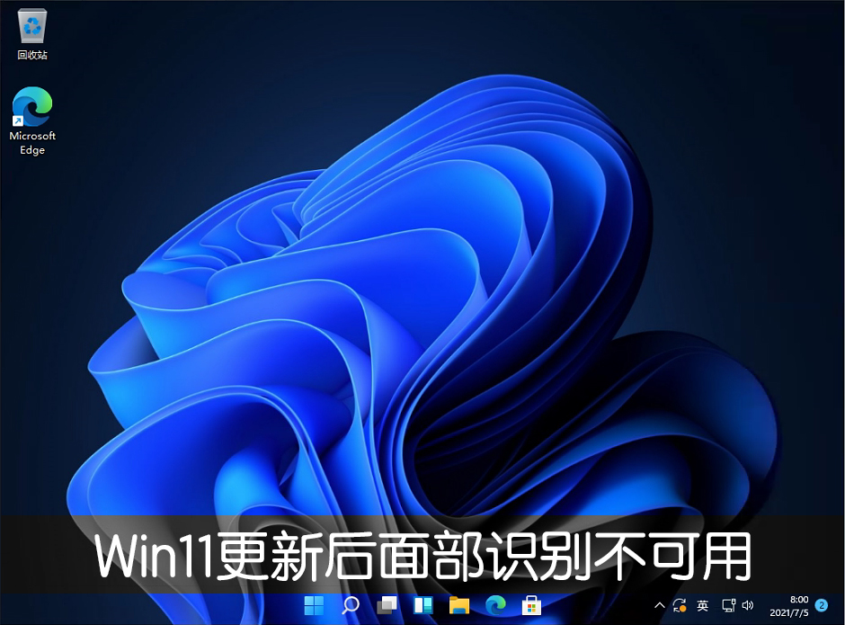 Win11更新22000.100后面部识别不可用怎么办？