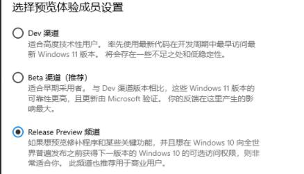 升级Win11应该选择哪个渠道？Win11 dev通道和beta通道哪个好？