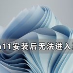 小编分享Win11安装后无法进入系统（Win11无法进入系统）