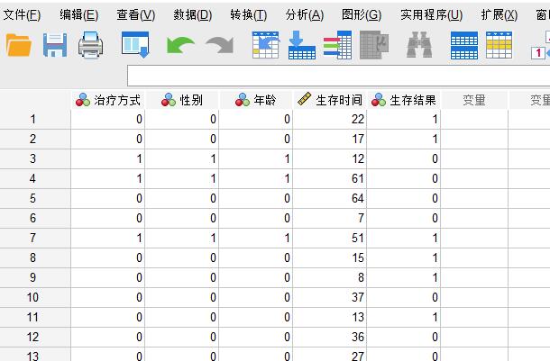 我来教你怎么使用SPSS的Cox回归模型探索多因素对生存期的影响