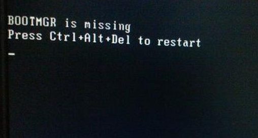 U盘重装系统开机bootmgr is missing怎么解决？