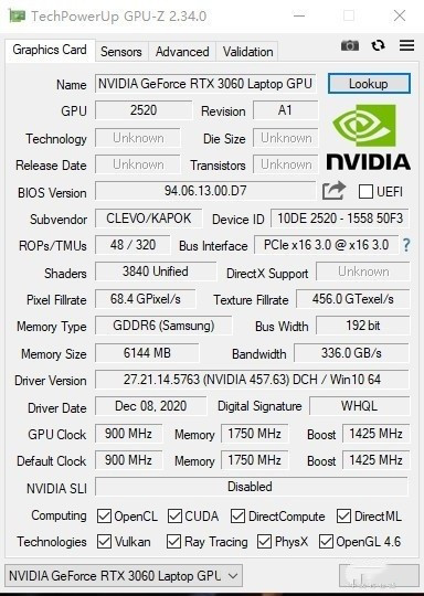 关于RTX3060/3070最详细的性能评测