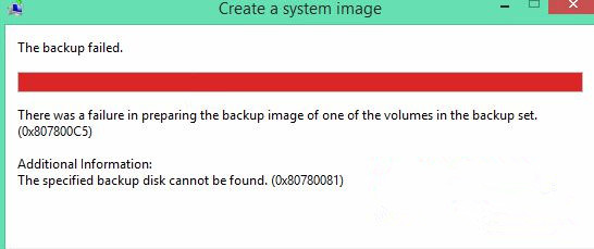 教你Win8.1电脑无法创建系统映像备份该怎么办