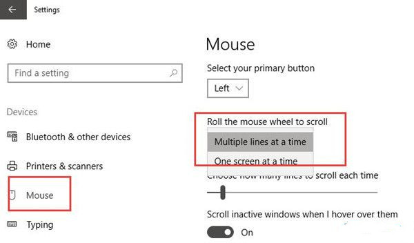 Win10专业版的鼠标滑轮速度怎么设置？Win10专业版鼠标轮滑设置教程