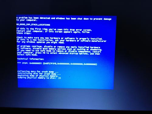 电脑蓝屏代码0x00000035怎么办？电脑蓝屏代码0x00000035解决办法