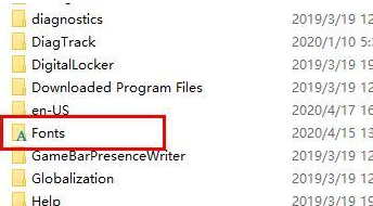 Win10字体文件夹路径在哪？Win10字体文件夹路径在哪的解决办法