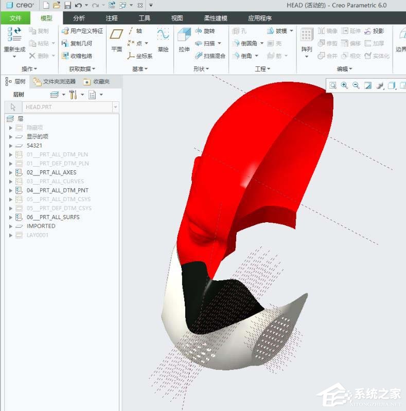 我来分享Creo里怎么隐藏轴（creo怎么添加轴）